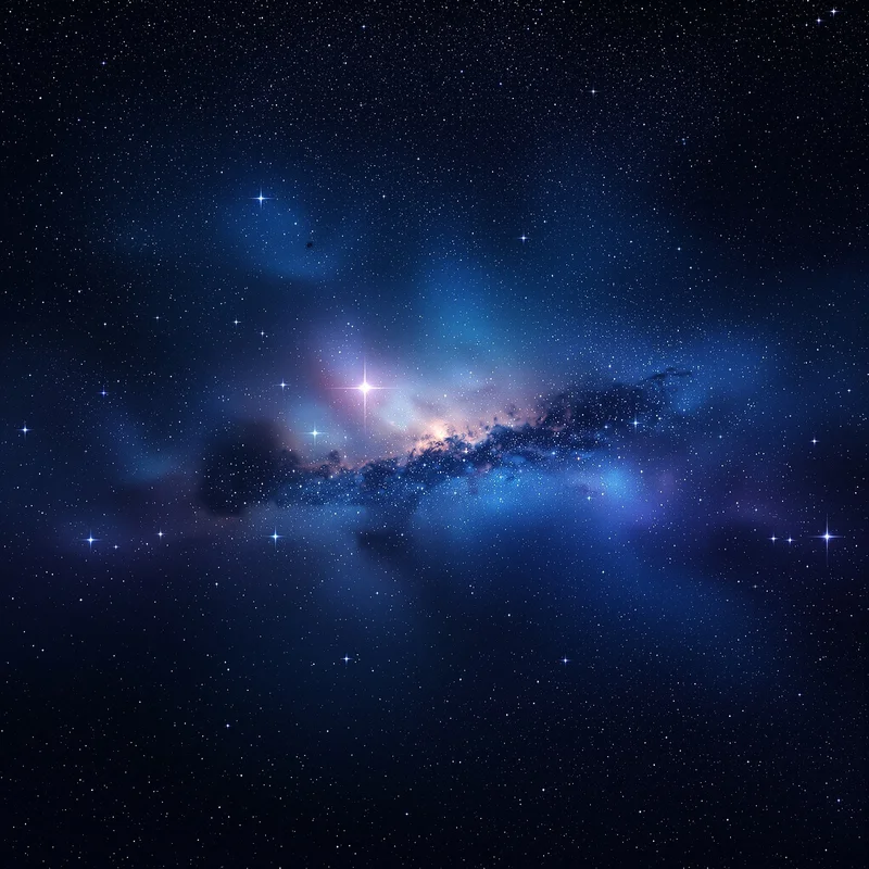 Eternal deep galaxy background