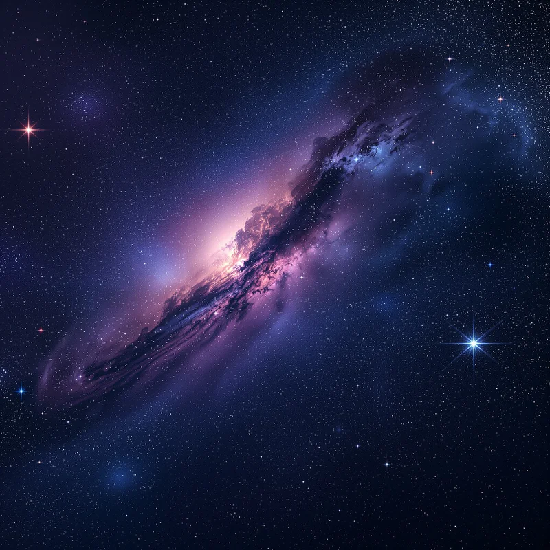 Eternal deep galaxy background