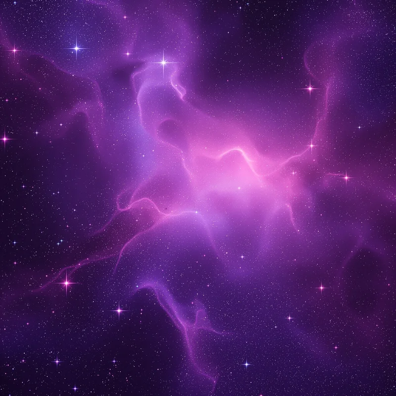 Luxe purple galaxy background