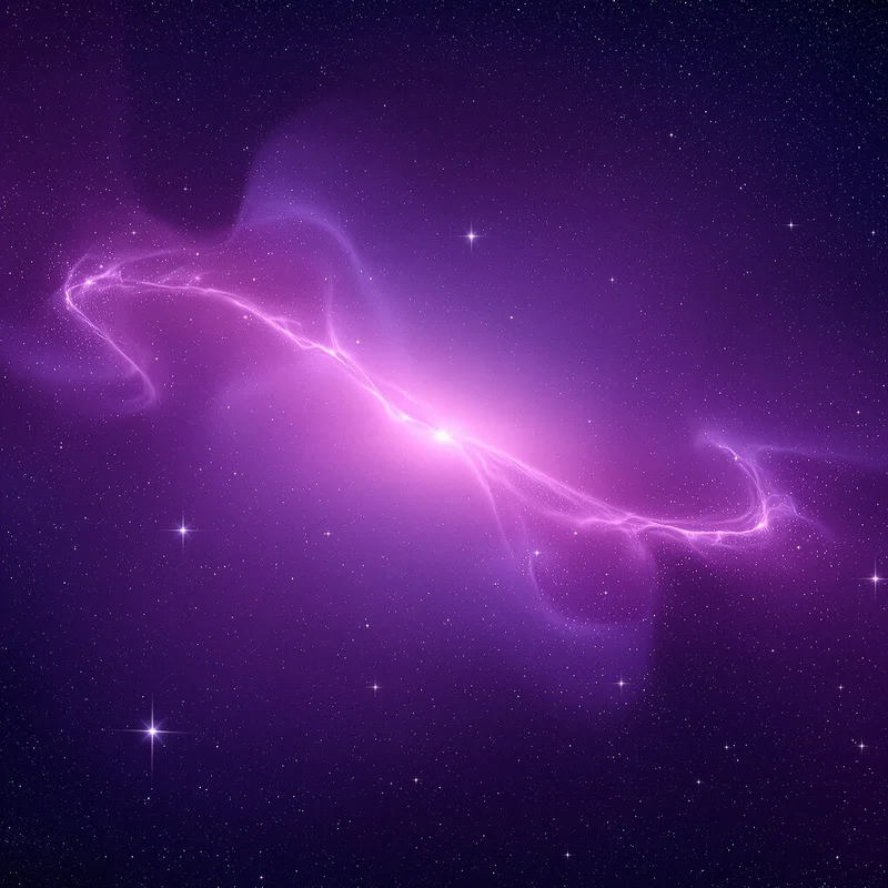 Mystic purple galaxy background