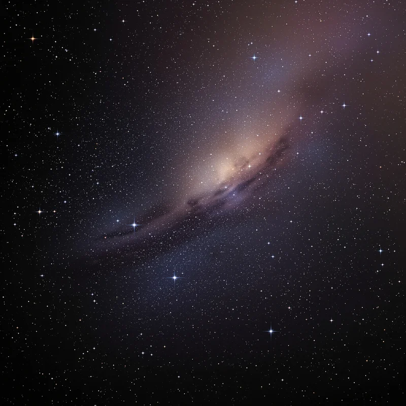 Premium starry galaxy background
