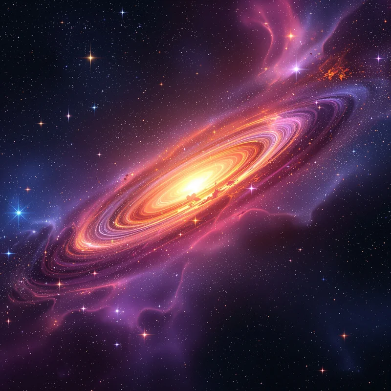 Royal cosmic galaxy background