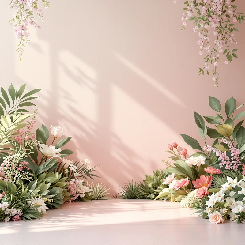 Luxury soft garden background