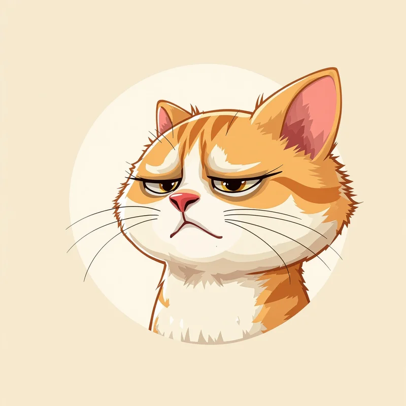 Garfield PFP avatar with lazy identity and strong profile readability