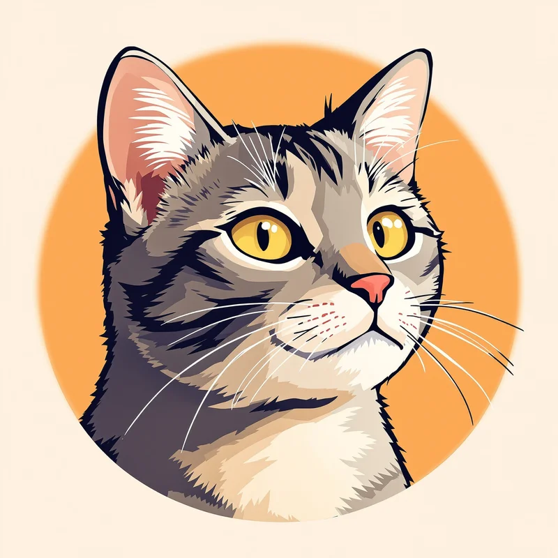 Garfield avatar portrait with laid-back personality and memorable presence