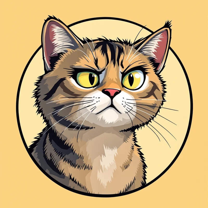 Garfield profile image optimized for humor, identity, and visibility
