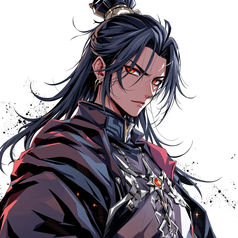 Ancient Agenda Geto PFP high contrast anime avatar