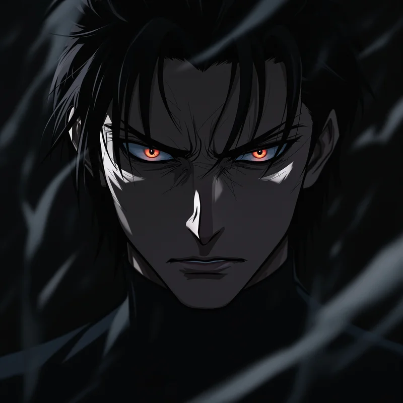 broken geto pfp with emotional anime conflict