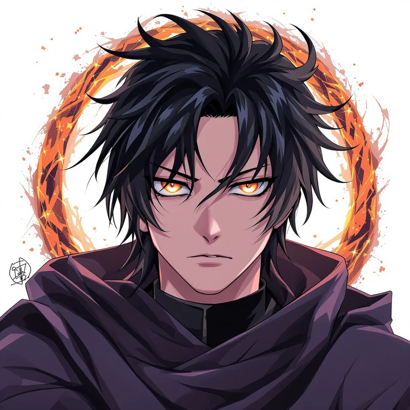 Eclipse Sorcerer Geto PFP high contrast anime avatar