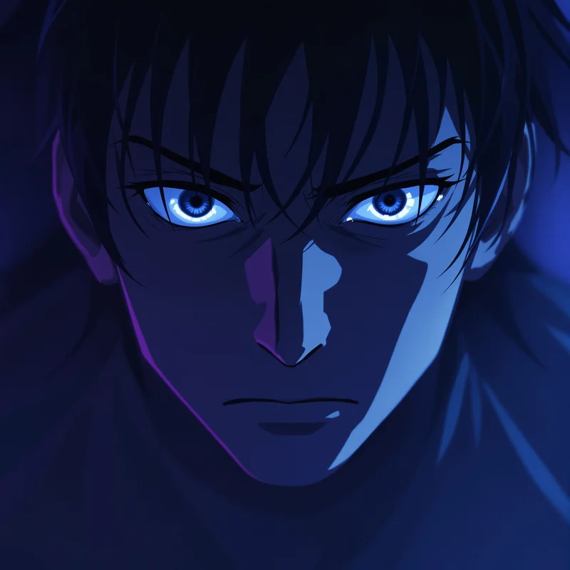 emotional geto pfp with lonely anime atmosphere
