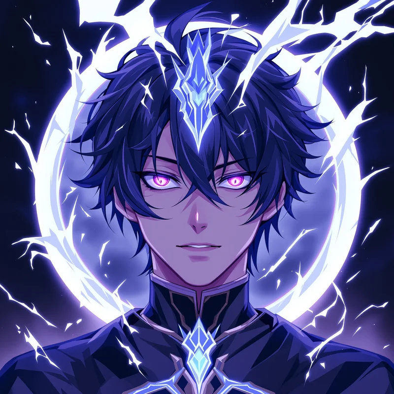 Ethereal Curse Tide Geto PFP centered anime avatar portrait