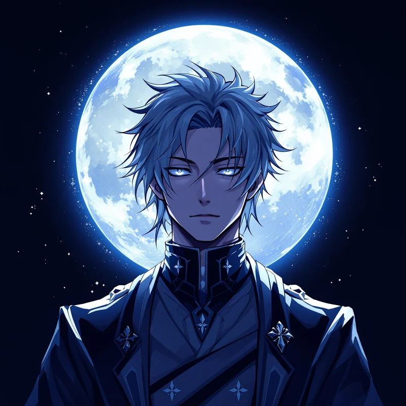 Lunar Strategist Geto PFP square anime avatar portrait