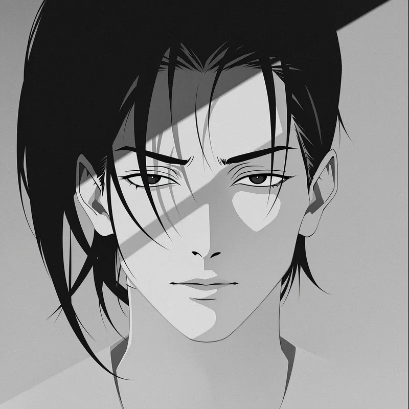 minimal geto pfp with clean anime silhouette