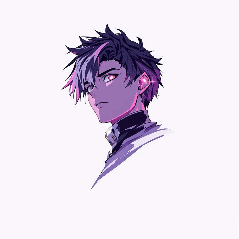 Nebula Zealot Geto PFP square anime avatar portrait