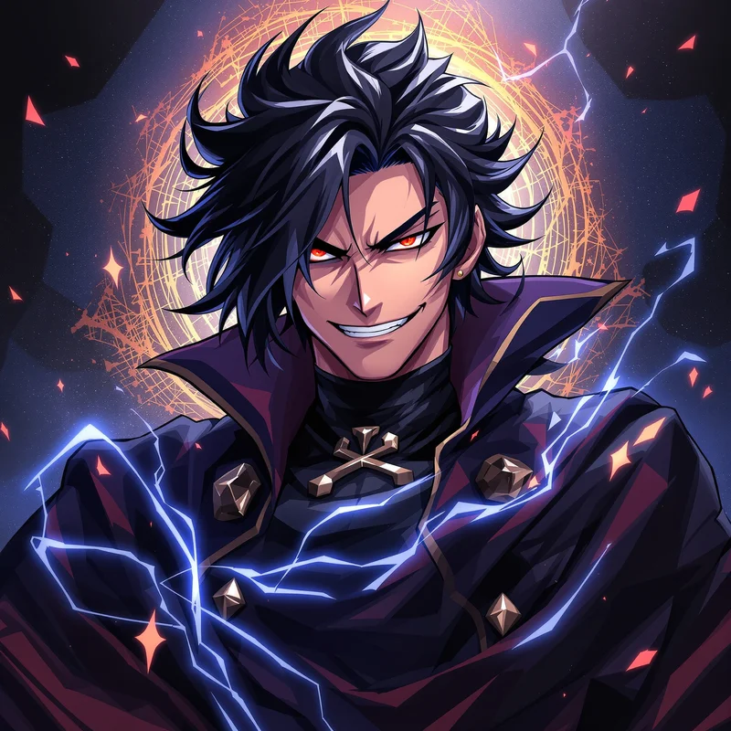 Royal Curse Host Geto PFP square anime avatar portrait