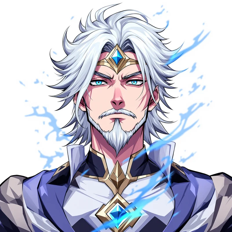 Runic Sovereign Geto PFP clean anime avatar portrait