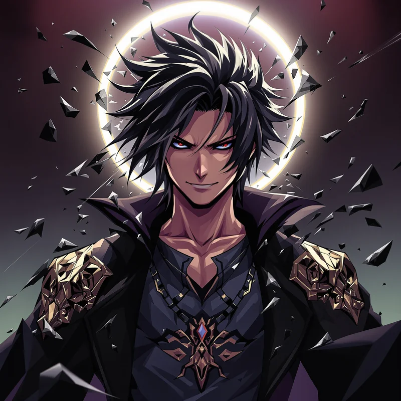 Shattered Halo Geto PFP high contrast anime avatar