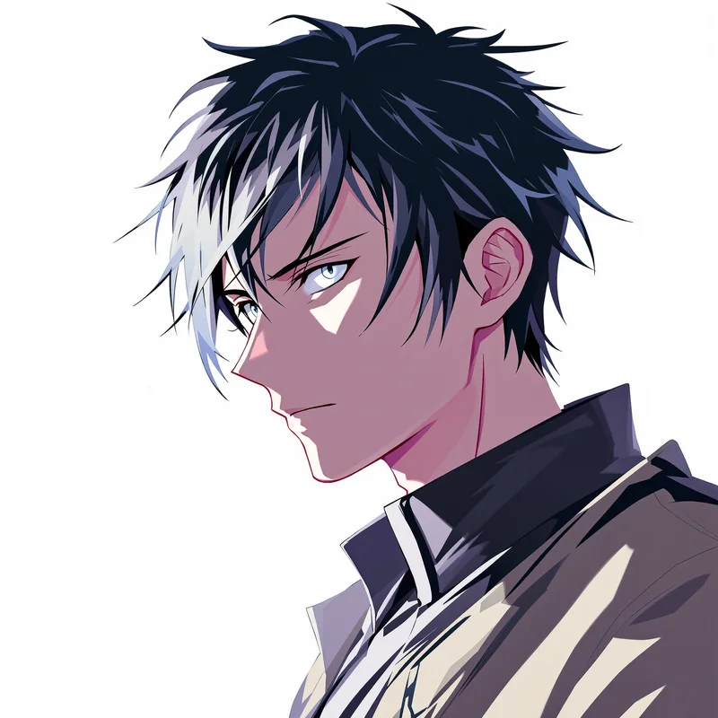 Silent Doctrine Geto PFP square anime avatar portrait