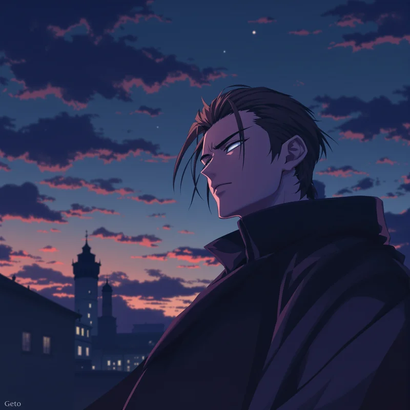 Sovereign Dusk Geto PFP anime avatar portrait