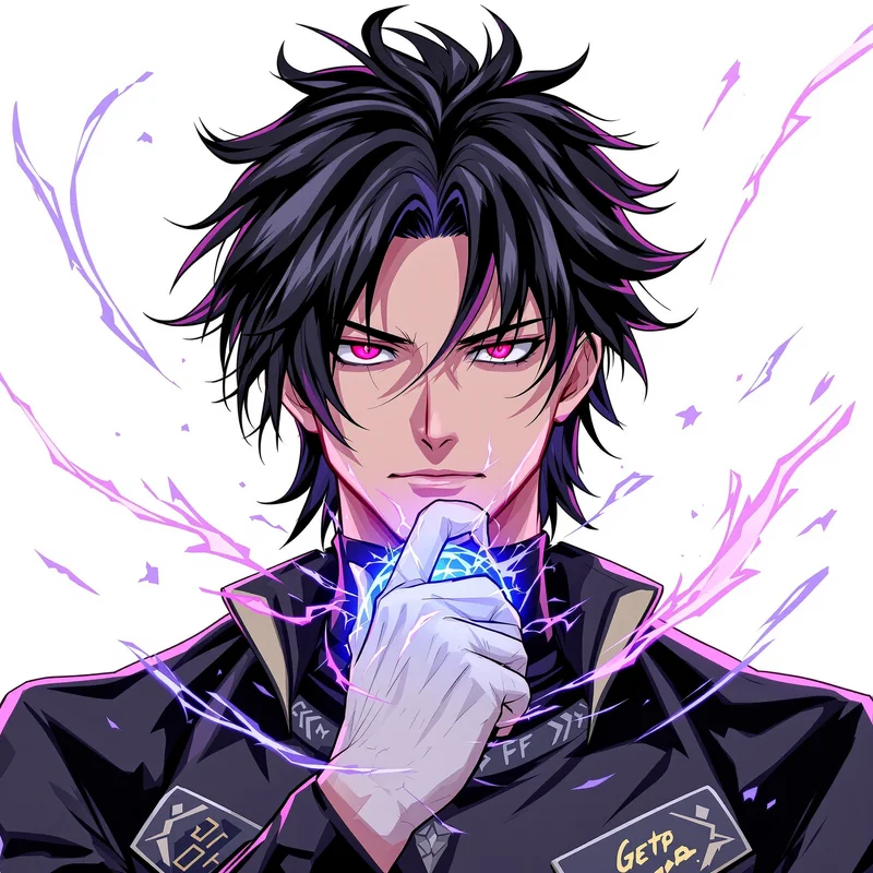 Vortex Command Geto PFP clean anime avatar portrait