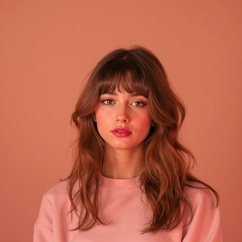 girl PFP portrait with natural expression for digital identity