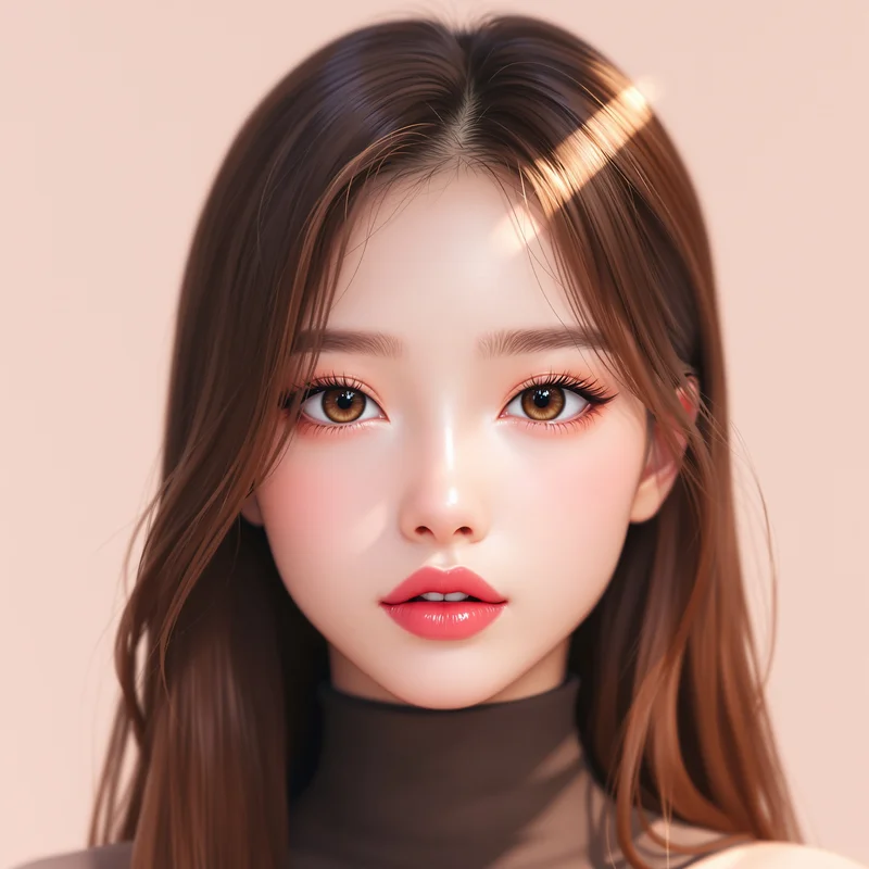 seductive anime girl pfp with clean minimal aesthetic