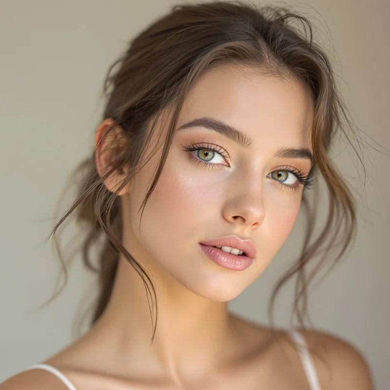 girl avatar image with clean background for avatar display