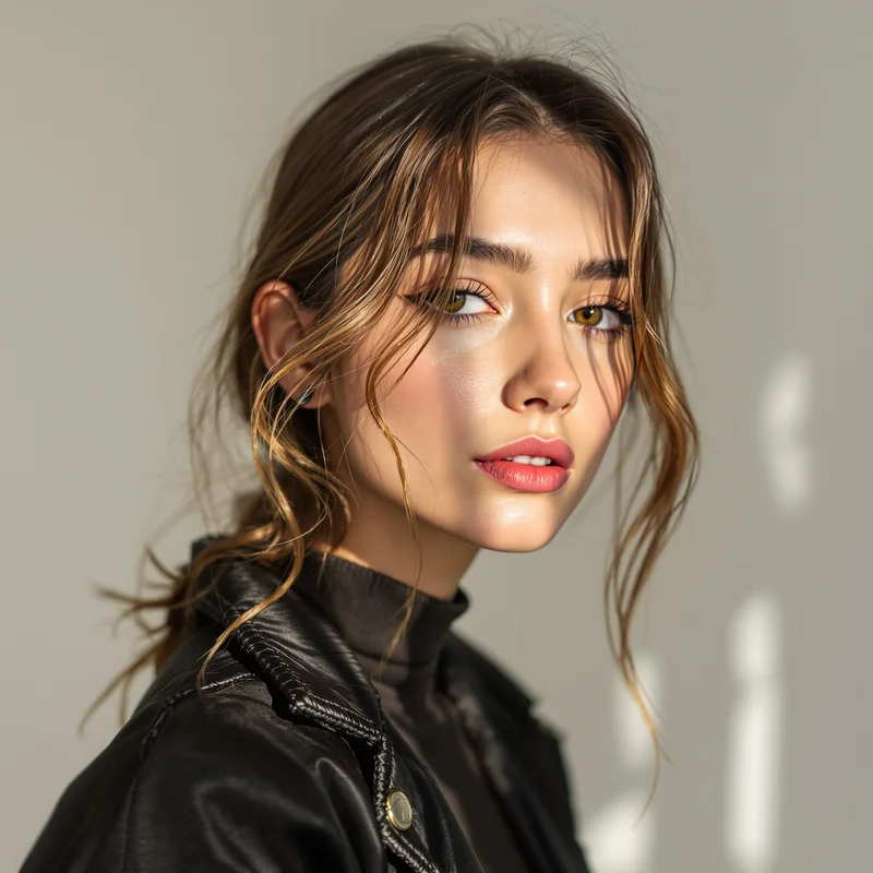 girl PFP portrait with aesthetic style for avatar display