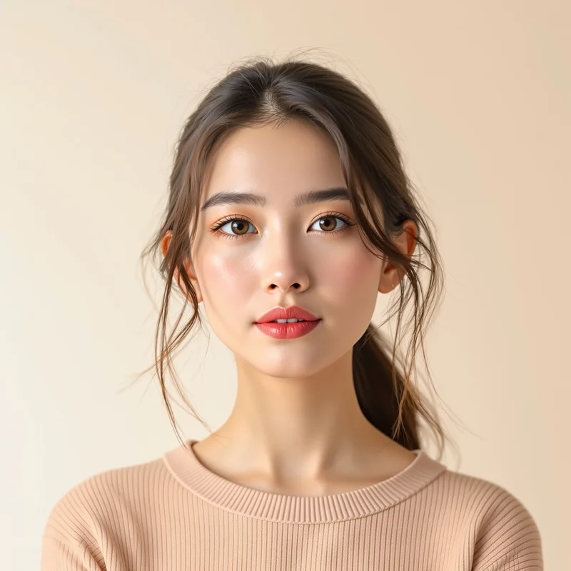 girl PFP portrait with soft lighting for social media avatar