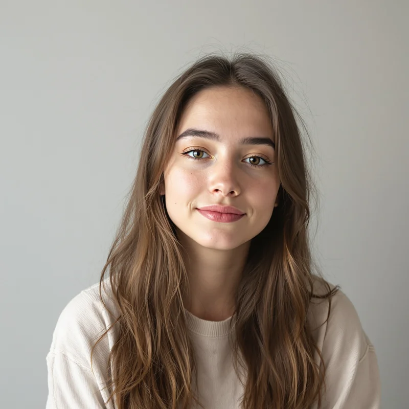 girl PFP portrait with aesthetic style for digital identity