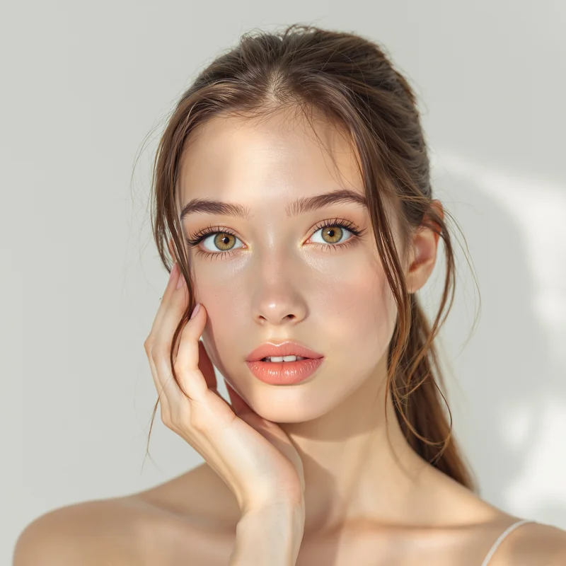 girl PFP portrait with soft lighting for avatar display