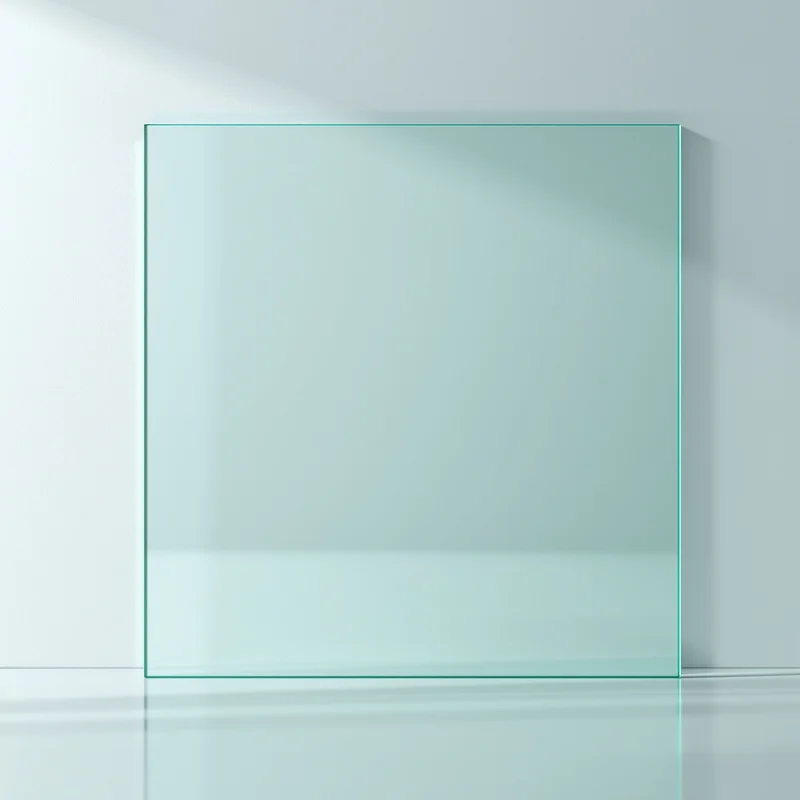 Clean matte glass background