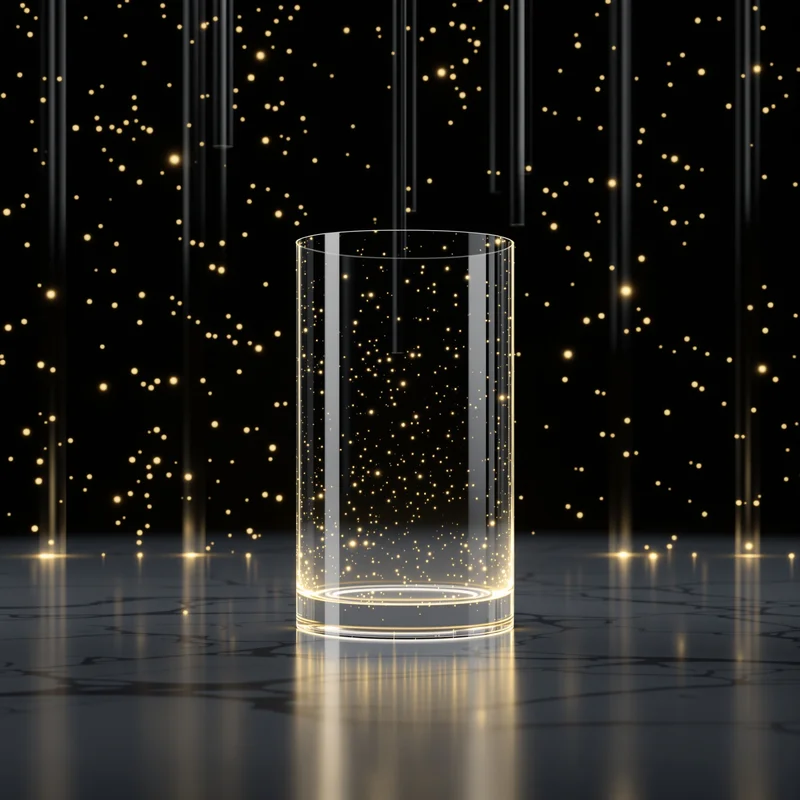 Luminous glass background