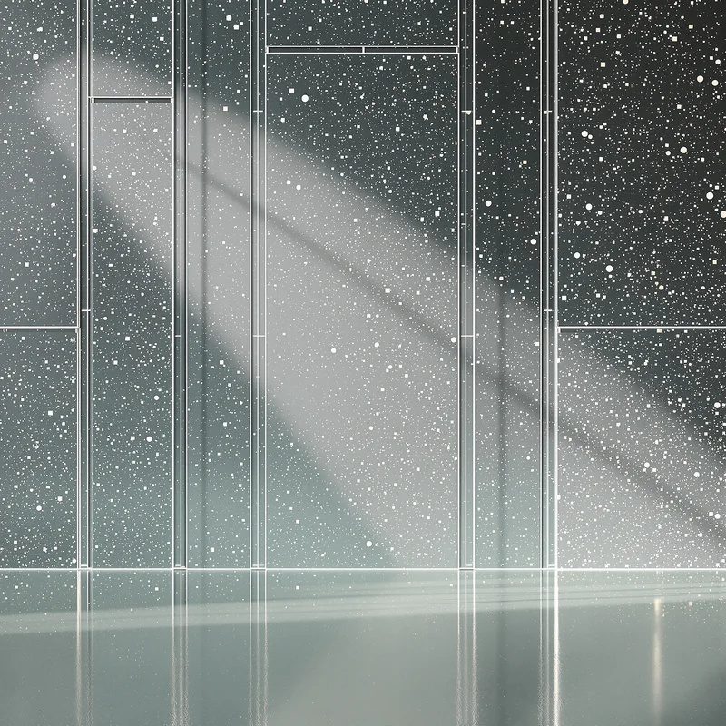 Luminous glass background