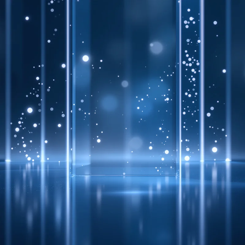 Luminous glass background