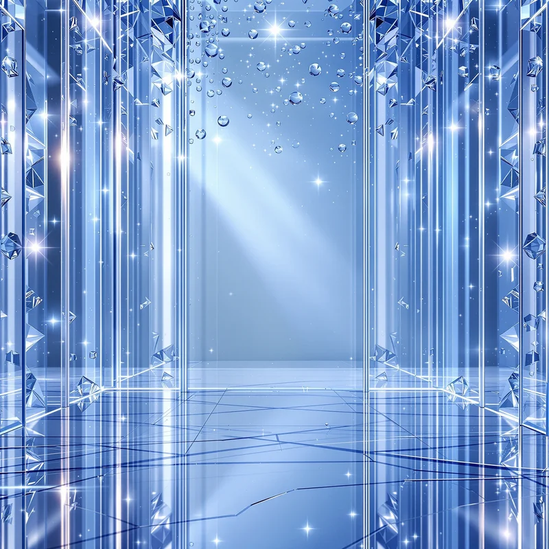 Royal clear glass background