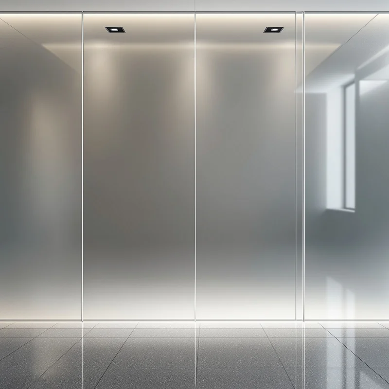Signature frosted glass background