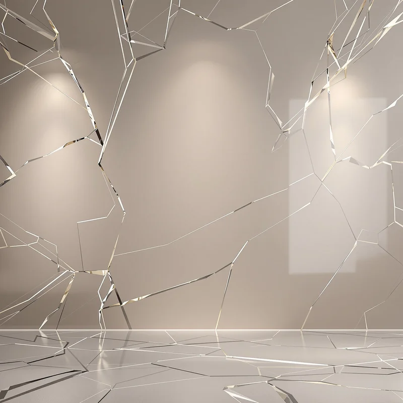 Studio matte glass background