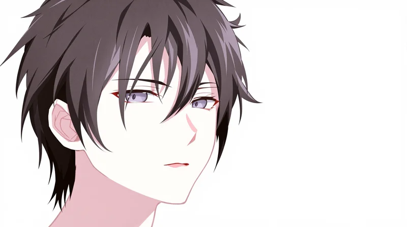 minimal gojo pfp anime portrait