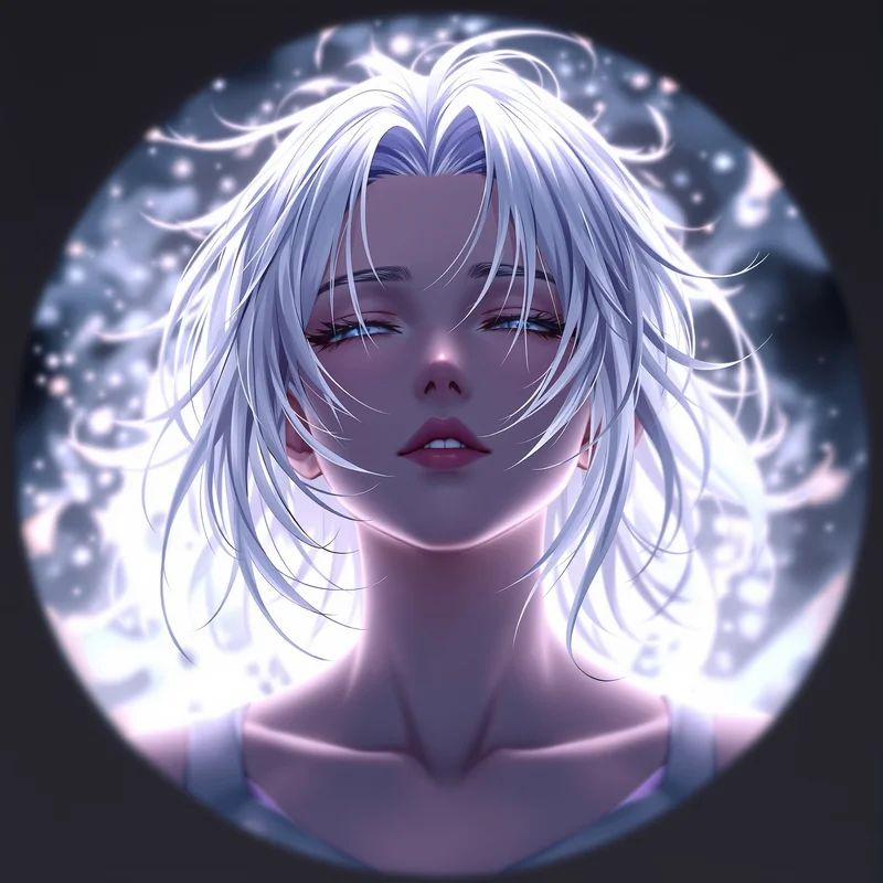 Gojo PFP with clean anime composition