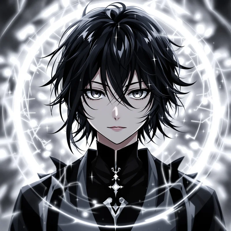 Gojo PFP with clean anime composition
