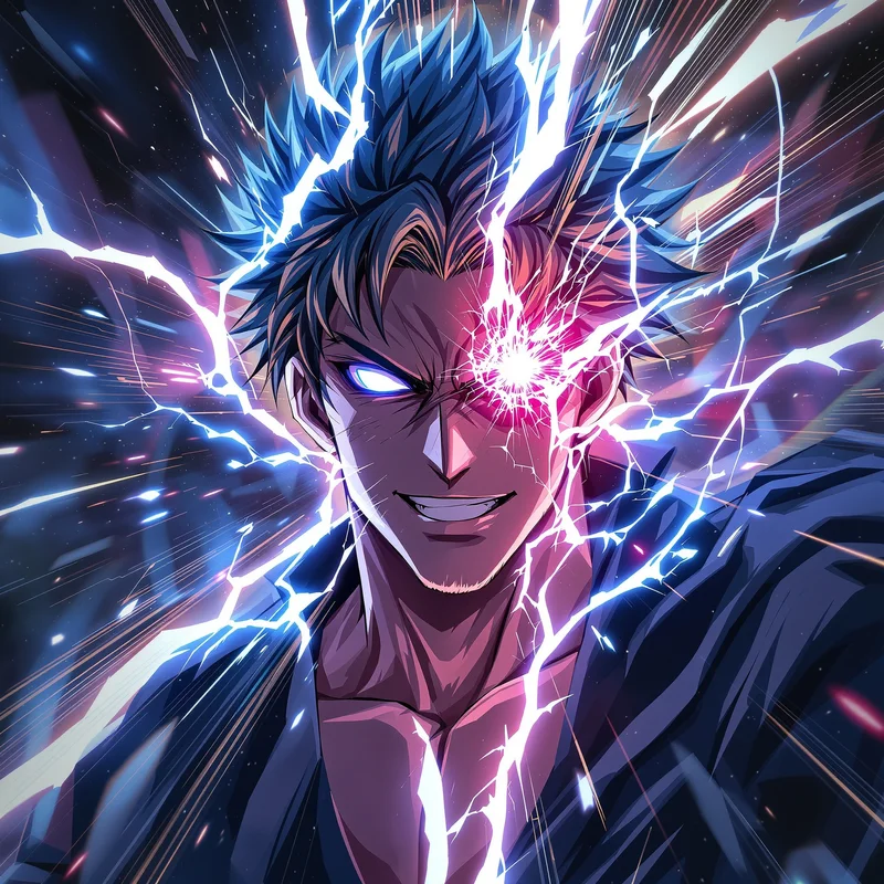 gojo pfp tearing dimension apart