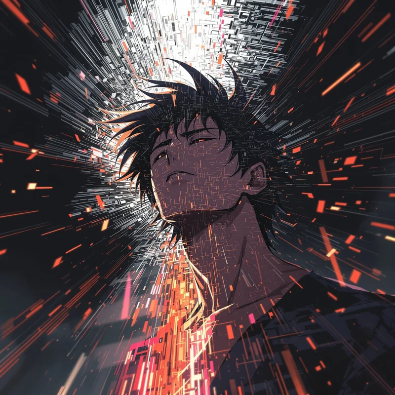 gojo pfp glitch ascension god form