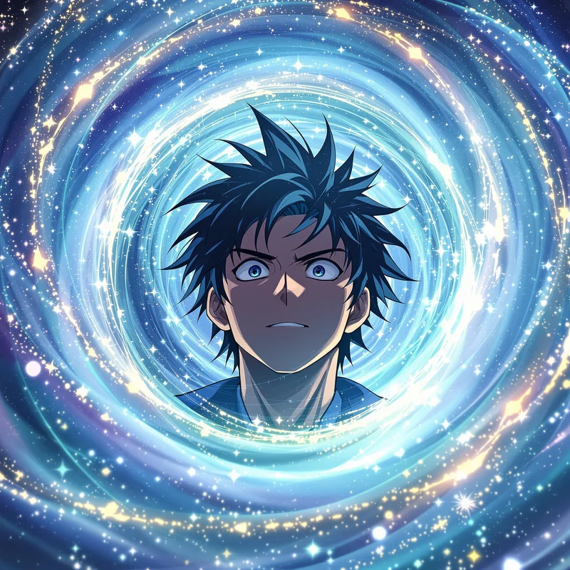 gojo pfp spiral universe energy