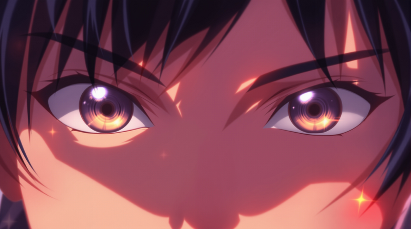 gojo pfp intense eyes anime portrait