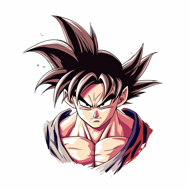 Comet Force Goku PFP clean anime avatar portrait