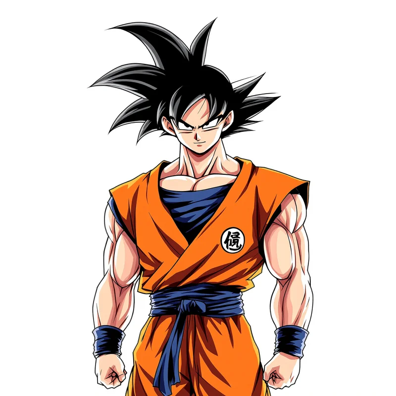 Cosmic Resolve Goku PFP centered anime avatar