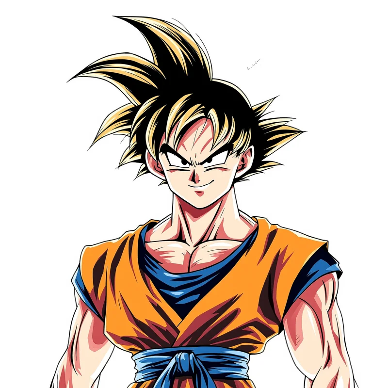 Golden Ascension Goku PFP centered anime avatar