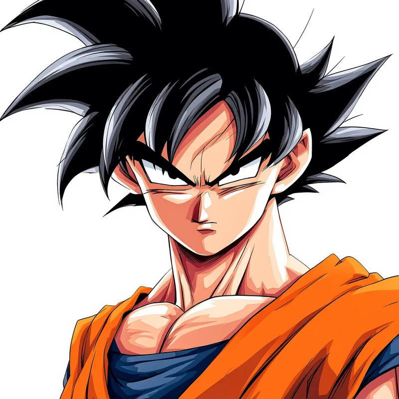 Resolute Spirit Goku PFP clean anime avatar portrait