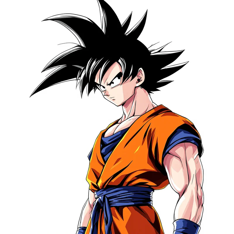 Silent Strength Goku PFP anime avatar portrait